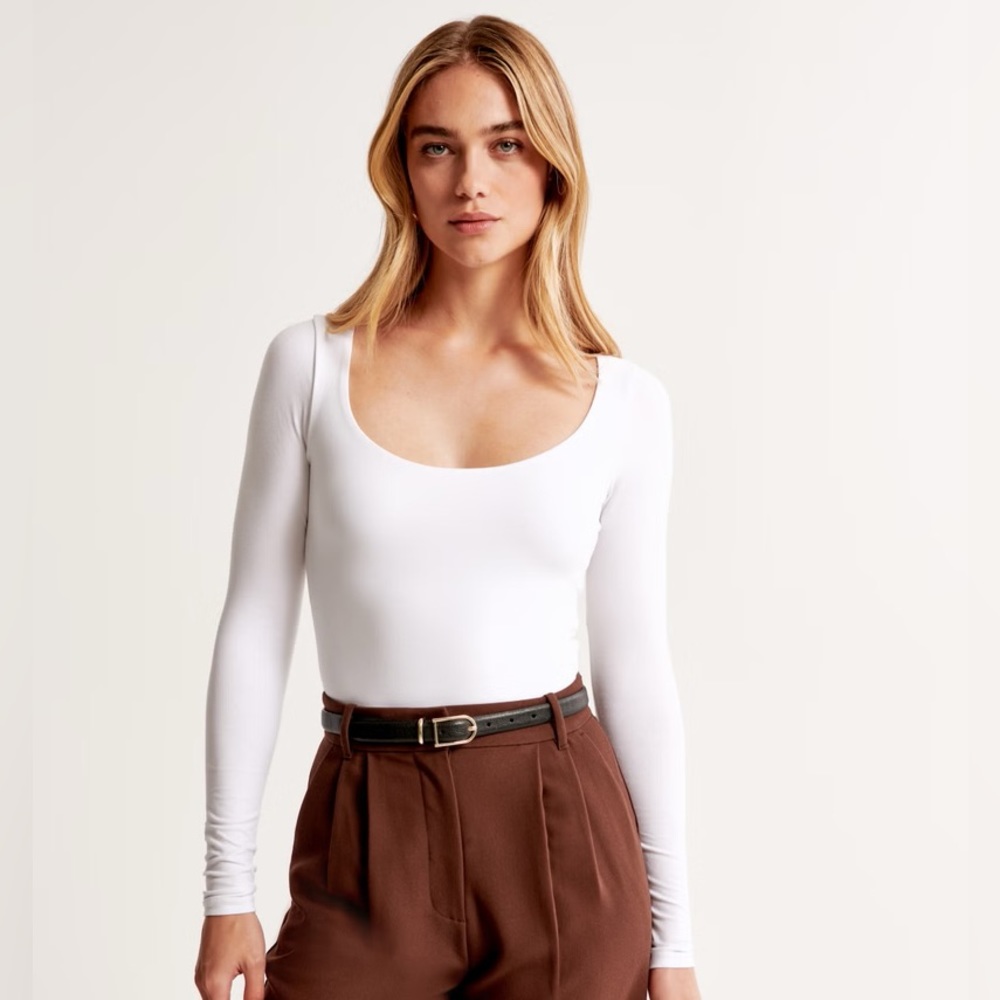 Abercrombie Long Sleeve Seamless Bodysuit
